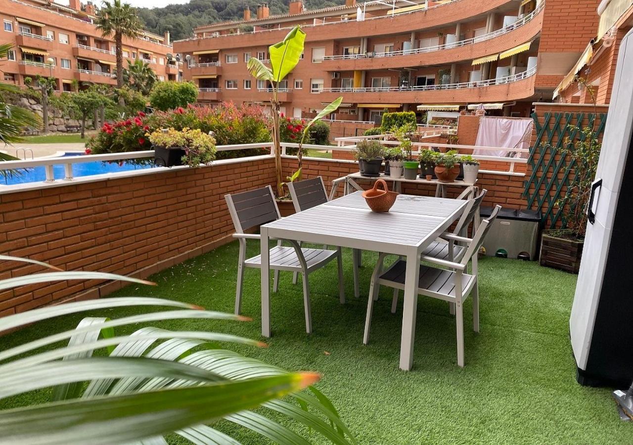 Apto. Jardin De Santa Barbara Blanes Eksteriør billede